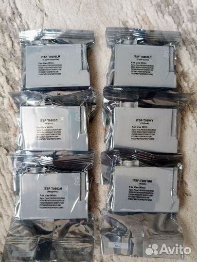 Продам картридж Т0801вк/Т0802С/Т0803М/Т0804Y/Т0805