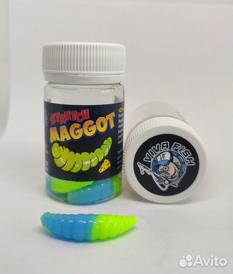 Приманка форелевая Maggot 1.5 Stretch Floating