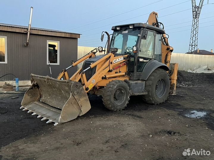 Экскаватор-погрузчик CASE 580, 2007