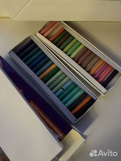 Пастель сухая