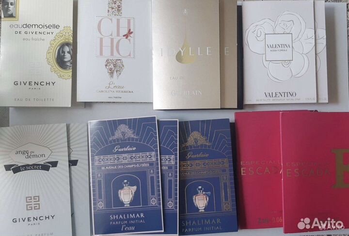 Редкие пробники духов