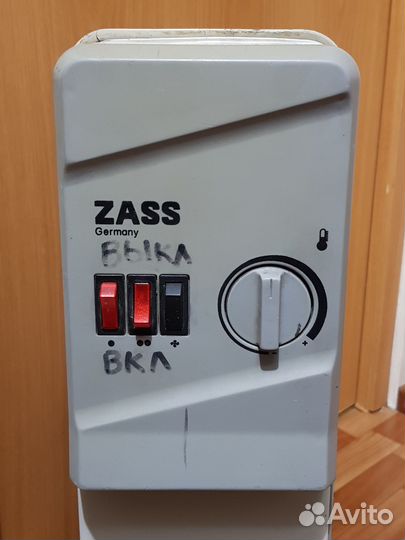 Масляный обогреватель Zass