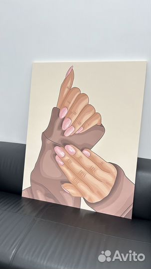 Печать фотографий на холсте