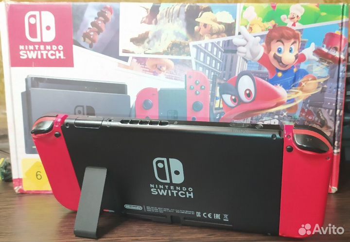 Nintendo Switch Mario Odyssey edition (R1) прошита