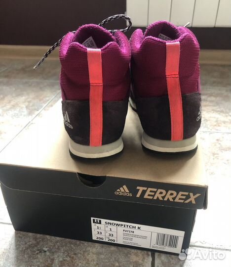 Ботинки детские Adidas Terrex uk.1