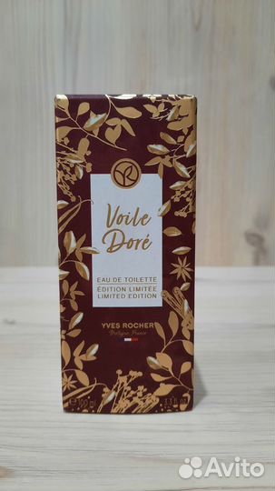 Туалетная вода Voile dore yves rocher ив роше