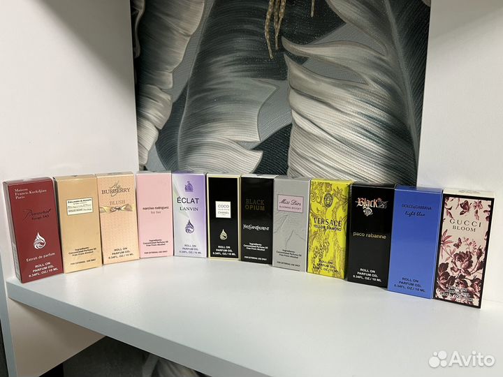 Стойкий масляный парфюм 10ml