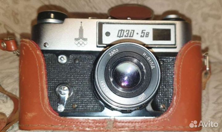 Плёночный фотоаппарат фэд 5В Зоркий 4 kodak canon