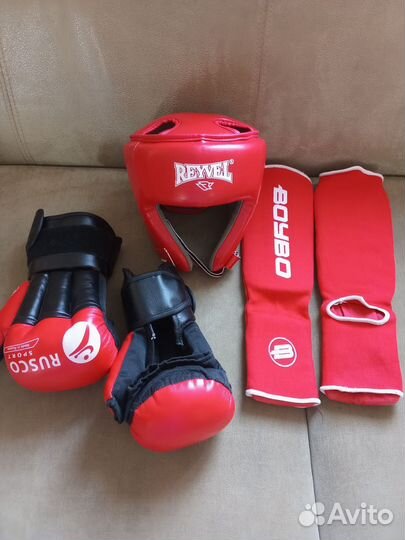 Шлем, перчатки, защита