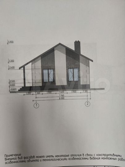 Дом 95 м² на участке 4 сот.