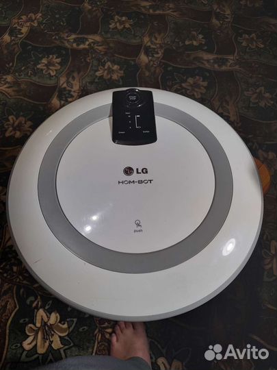 Робот пылесос lg hom bot vrf3043ls