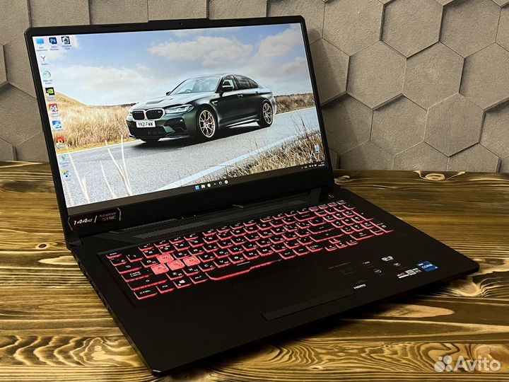 Новый Asus TUF Intel i5 11tn/FHD 144Гц IPS/Ram16гб