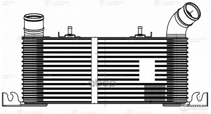 Lric 1151 Интеркулер mitsubishi pajero III (00)