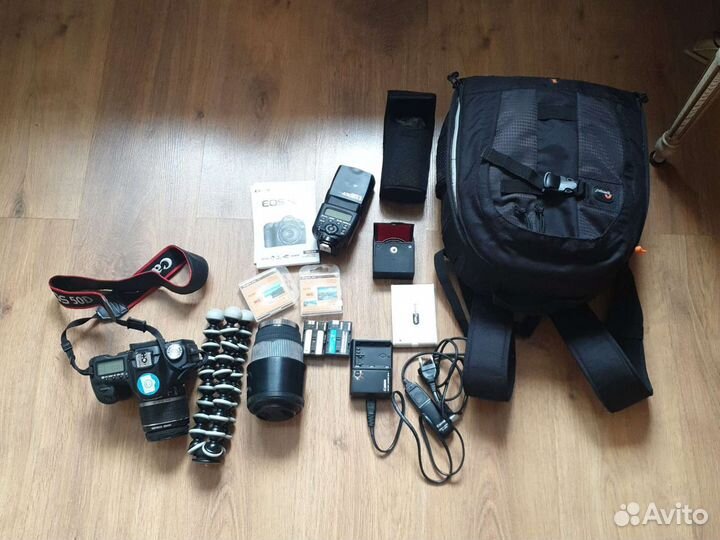 Зеркальный фотоаппарат canon 50d