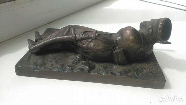 Статуэтка Драгун Солдат На Привале Куса Кус.З