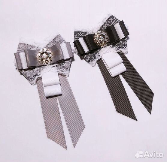 Галстук для девочки школьный