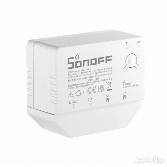 ZigBee реле умного дома Sonoff ZBMini L