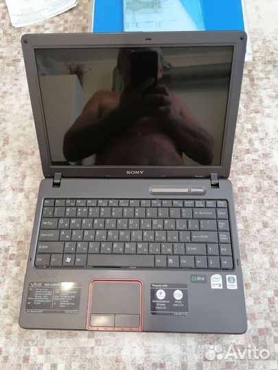 Ноутбук sony vaio vgn