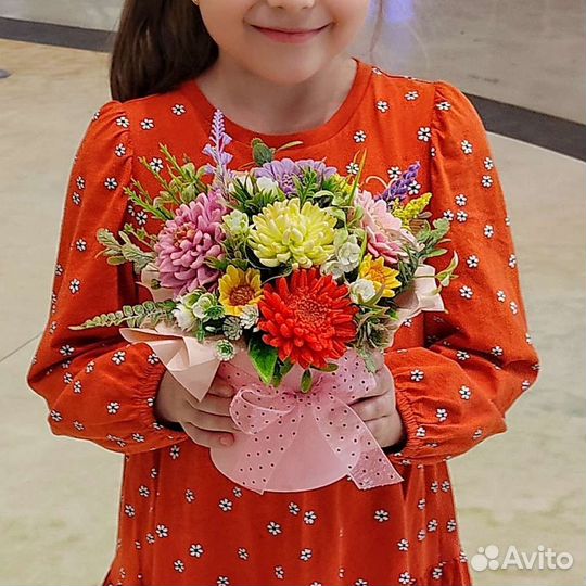 Мыло ручной работы букеты