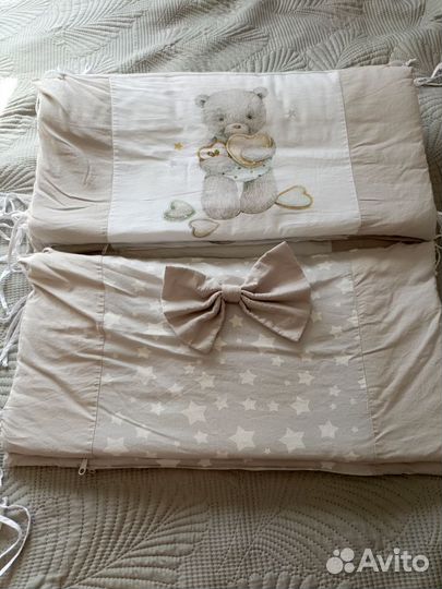 Бортики в детскую кроватку