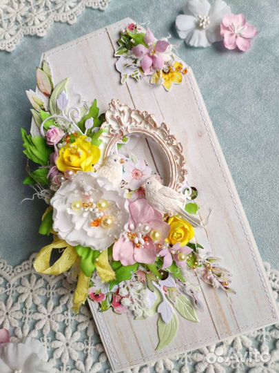 Панно и открытка ручной работы