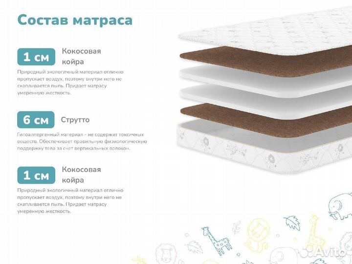 Матрас Димакс Мечтатель 70х200