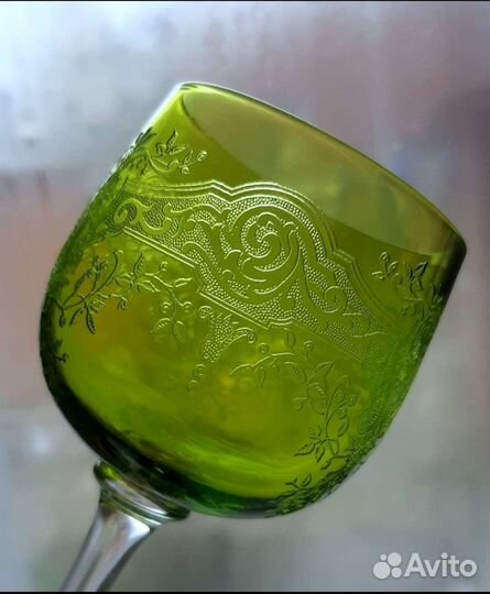 Антикварный бокал для ликёра, Баккара / Baccarat