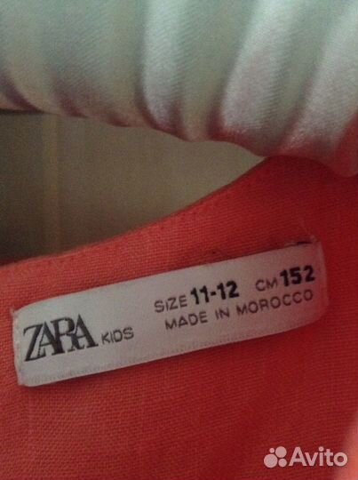 Zara платье для девочки