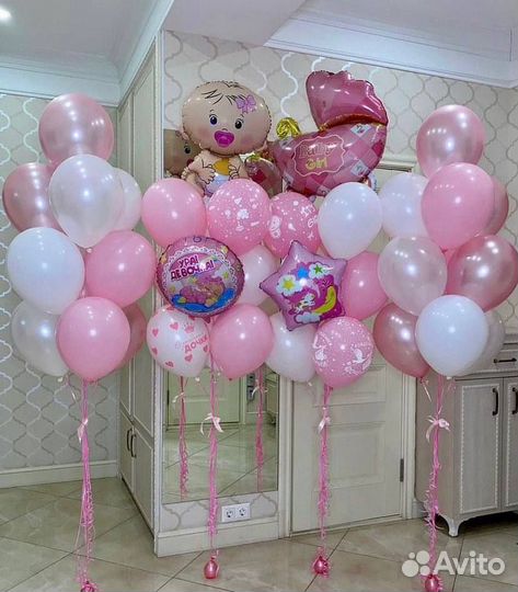 Шары с гелием надувные Воздушные Долгопрудный