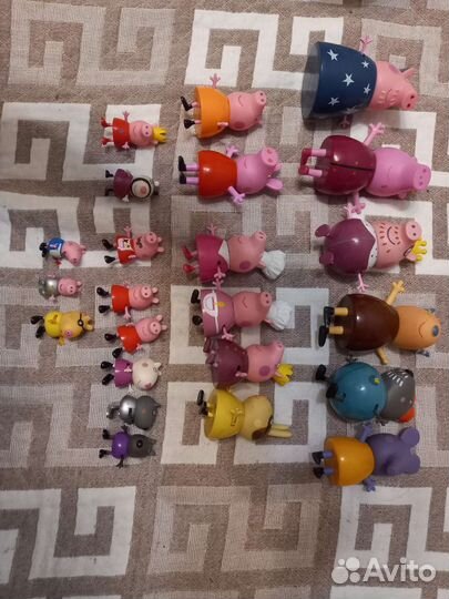 Свинка пеппа фигурки