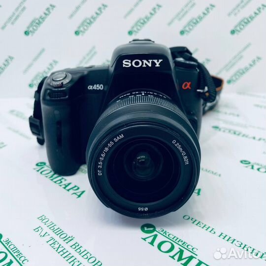 Фотоаппарат Sony Alpha dslr-A450 Kit №302974