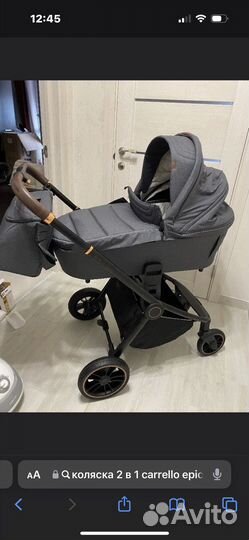 Коляска carrello epica 2 в 1