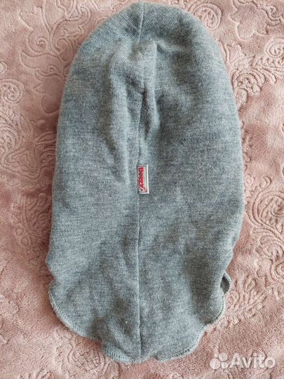 Шапка зминяя шлем шерсть beezy