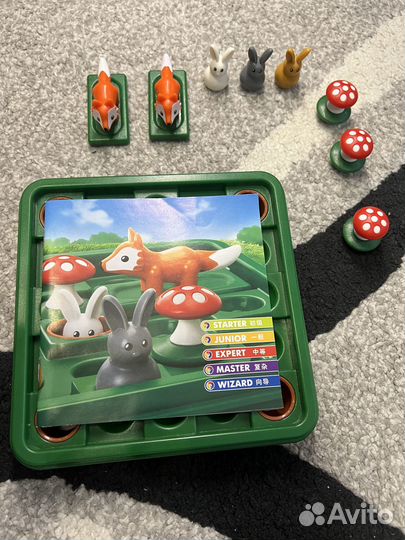 Настольная игра «Шустрые зайчики»