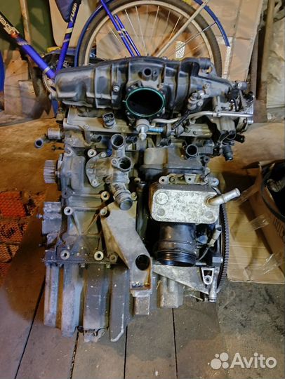 Двигатель bpg audi a4 b7