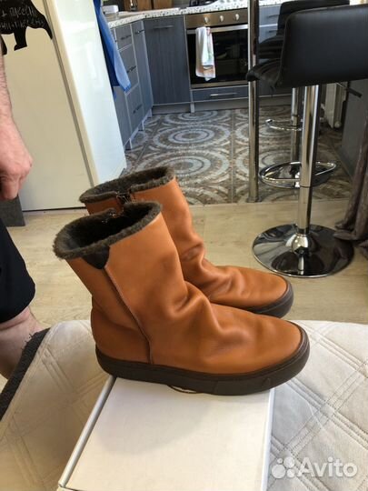 Сапоги женские натуральная кожа 37 размер