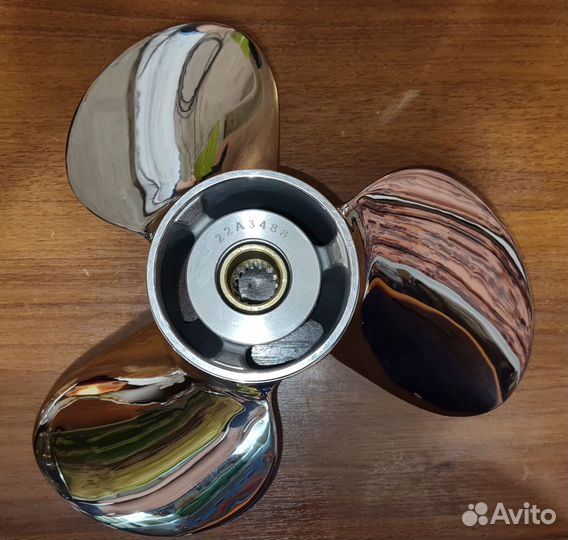 Винт Yamaha 60-140, F70-F130 (3X13 1/4X17) (сталь)