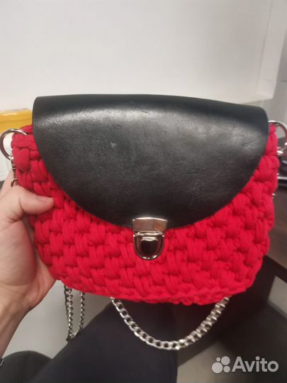 Сумка женская вязаная