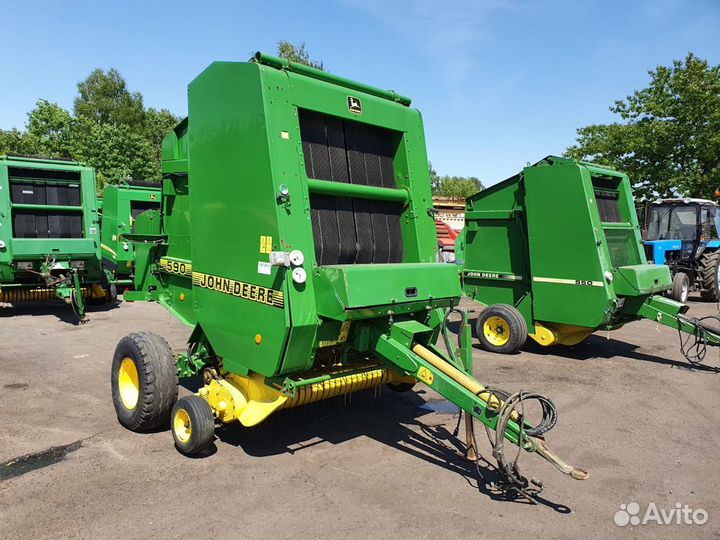 Пресс-подборщик John Deere 550, 1998