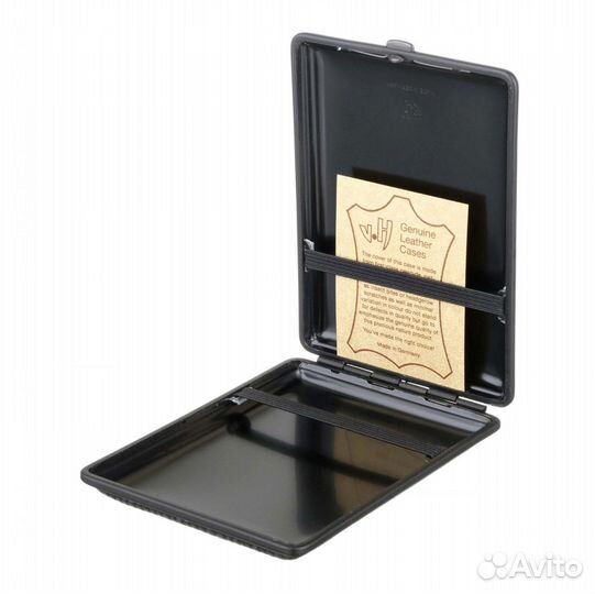 Портсигар Stoll на 20 сигарет, натуральная кожа