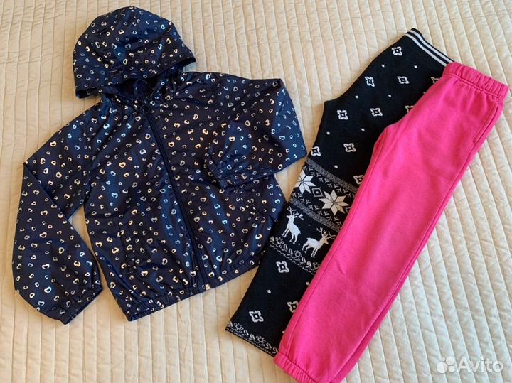 Пакет одежды для девочки 122 128