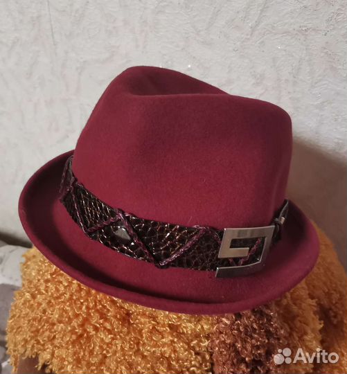 Шляпа фетровая женская