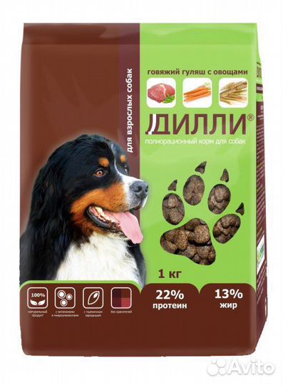 Сухой корм для собак эконом класса