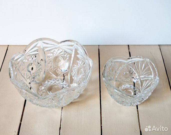 Салатницы конфетницы вазы хрустальные