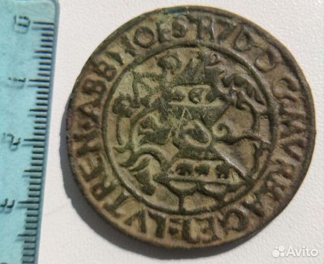 Медный талер. (Мурбах и Люр, талер 1559