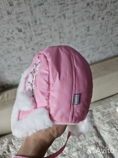 Шапочка зимняя для девочки
