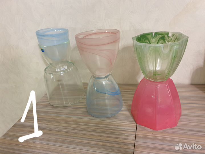 Кашпо для орхидей, стекло