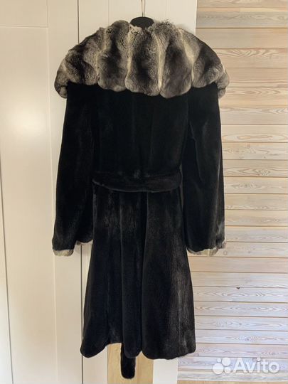 Шуба норковая с шиншиллой, продажа по СПБ