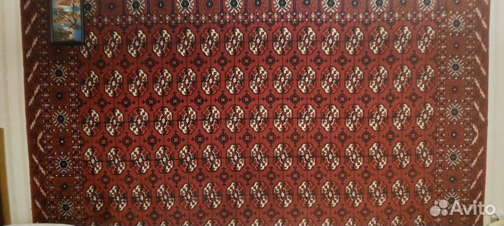 Ковер шерстяной Туркменский СССР