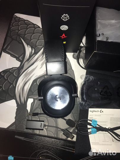 Наушники logitech g pro x